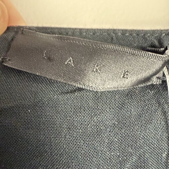 Lake Studio Floral Jacquard Wrap Mini Dress Black NWT 3/4 Sleeve Size 8 Ukraine - Picture 6 of 8